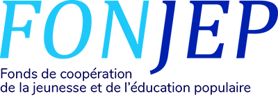 Logo des Fonds de coopération de la jeunesse et de l'éducation populaire (FONJEP)