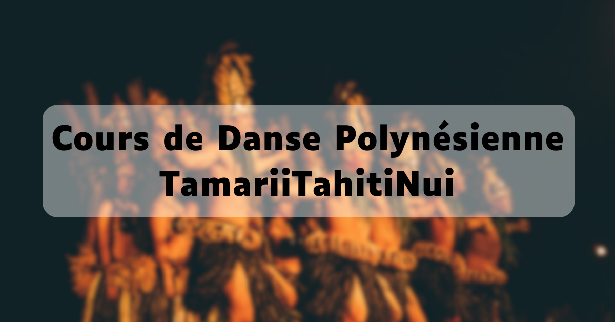 cours de danse polynésienne à Villeurbanne organisé par Les Perles de L'Inde