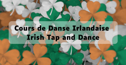 Bannière du cours de danse irlandaise donnés à Villeurbanne par l'association Tap and Dance