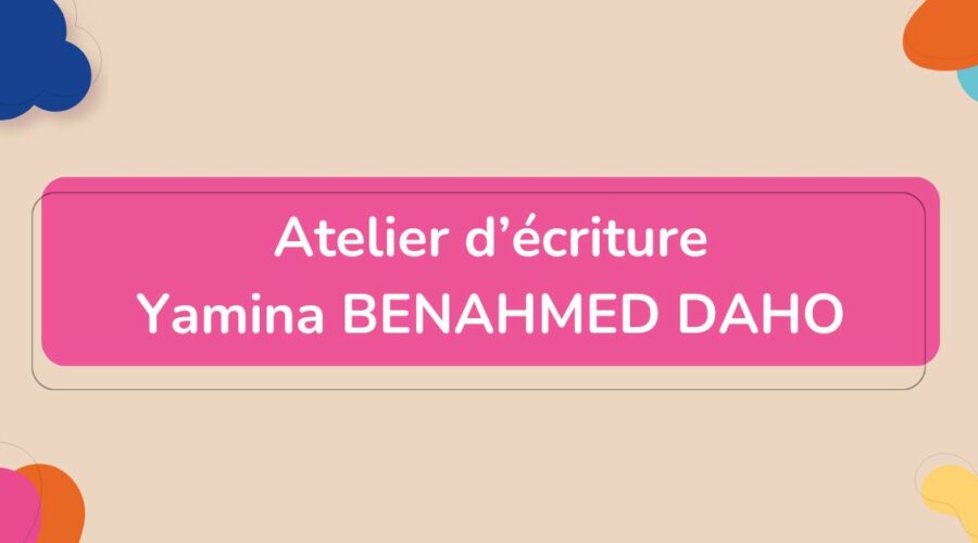 atelier d'écriture