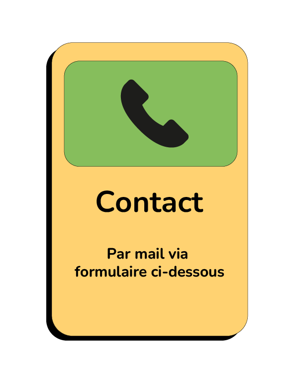Par mail via formulaire ci-dessous