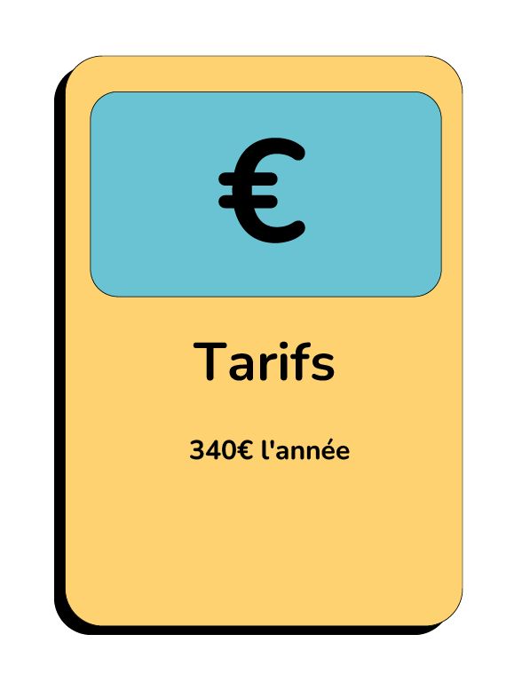 340€ l'année