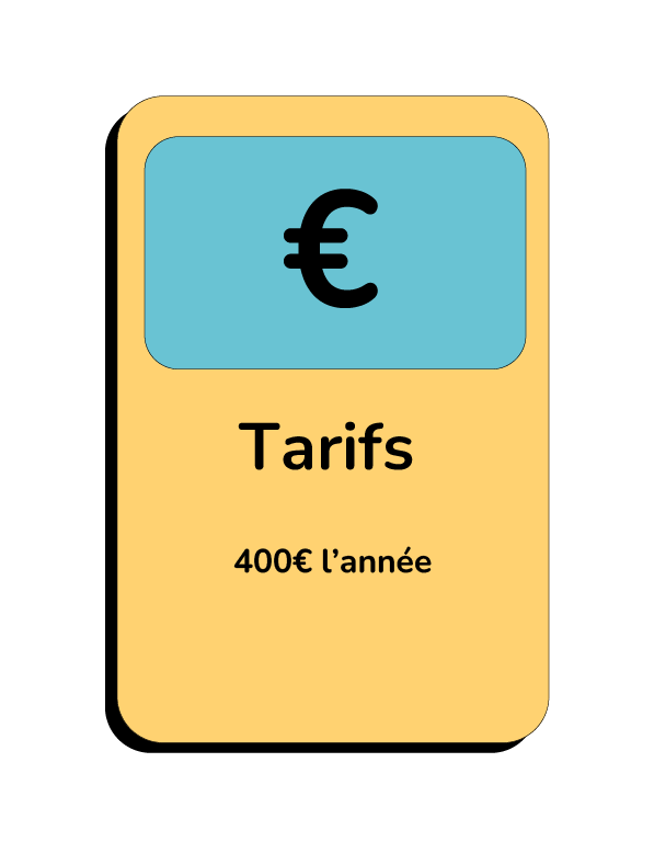 400€ l’année